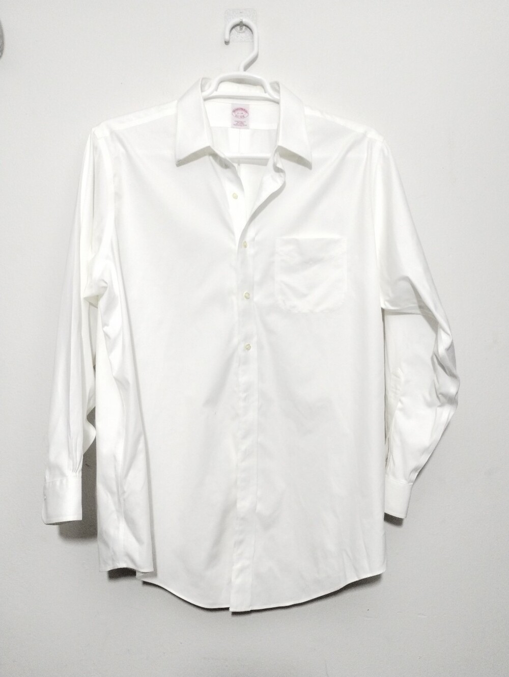 Brooks Brothers Mens Traditional Fit Non Iron Dress Long Sleeve Button Shirt